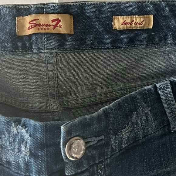 Seven7 Luxe Bootcut Jeans 22w - Picture 3 of 6